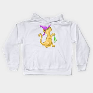 Cat Witch Kids Hoodie